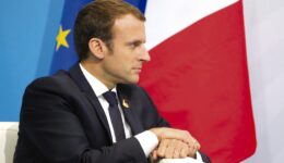 Emmanuel Macron (Divulgação Presidência Russa)