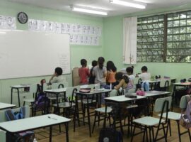 Sala de aula em Porto Alegre