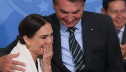 Regina Duarte no dia de sua posse (Antonio Cruz/Agência Brasil)