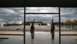 Vista de dentro do Palácio do Planalto (Marcello Casal Jr/Agência Brasil)