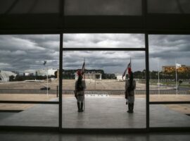 Vista de dentro do Palácio do Planalto (Marcello Casal Jr/Agência Brasil)