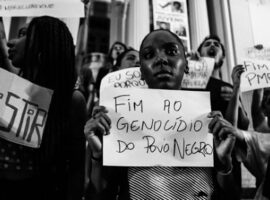 Manifestação: "Fim ao genocídio do povo negro" (Mídia Ninja)
