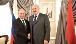 presidentes da bielorrusia e russia