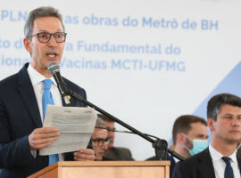 Romeu Zema (Novo), o governador de Minas Gerais (Isac Nóbrega/PR)
