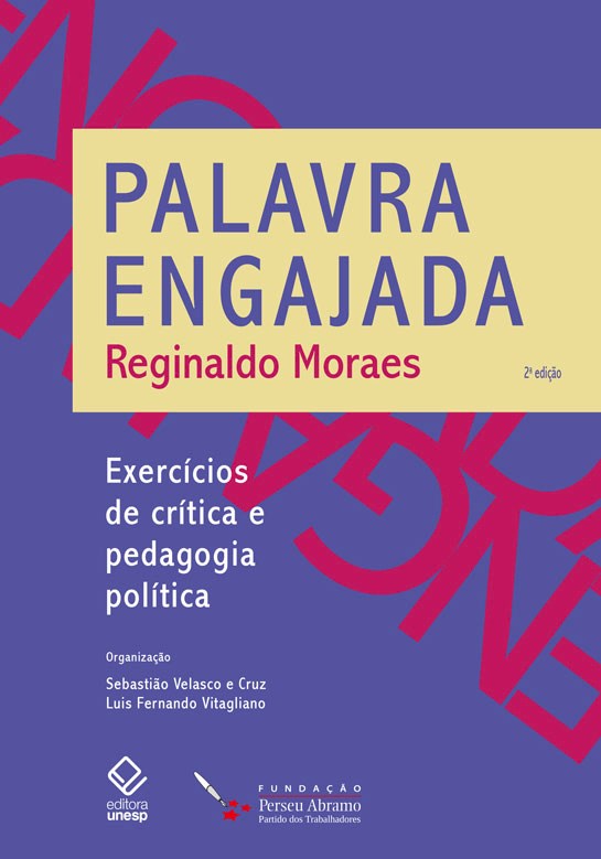 Capa do livro "Palavra engajada" (Divulgação/Editora Unesp e Fundação Perseu Abramo)
