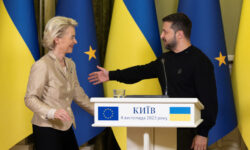 European Commission President Ursula von der Leyen visits Kyiv