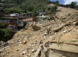 O Morro da Oficina, um mês após a enchente (Tomaz Silva/Agência Brasil)