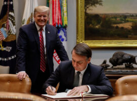 19/03/2019 Encontro com o Senhor Donald Trump, Presidente dos Es