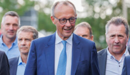 Event, CDU, Wahlkampf mit Friedrich Merz in Erfurt 2024