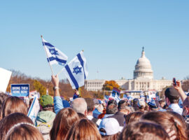 March for Israel, Washington, DC USA