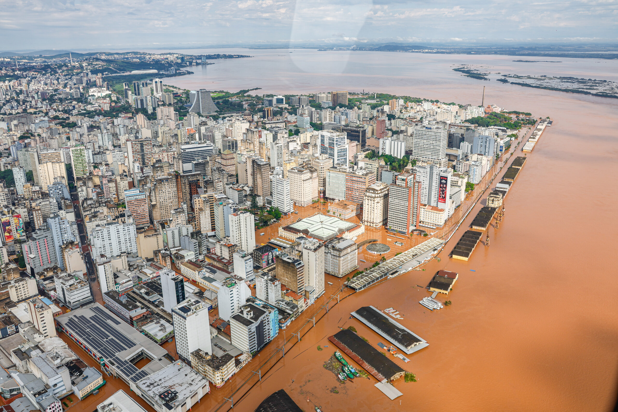 Enchente no Rio Grande do Sul