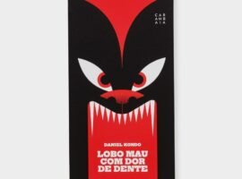 lobo mau com dor de dente