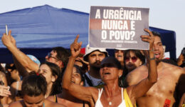 Ato contra a PEC da Anistia no RJ