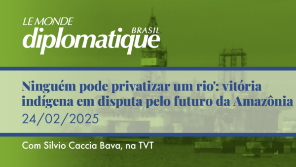 Ninguém pode privatizar um rio