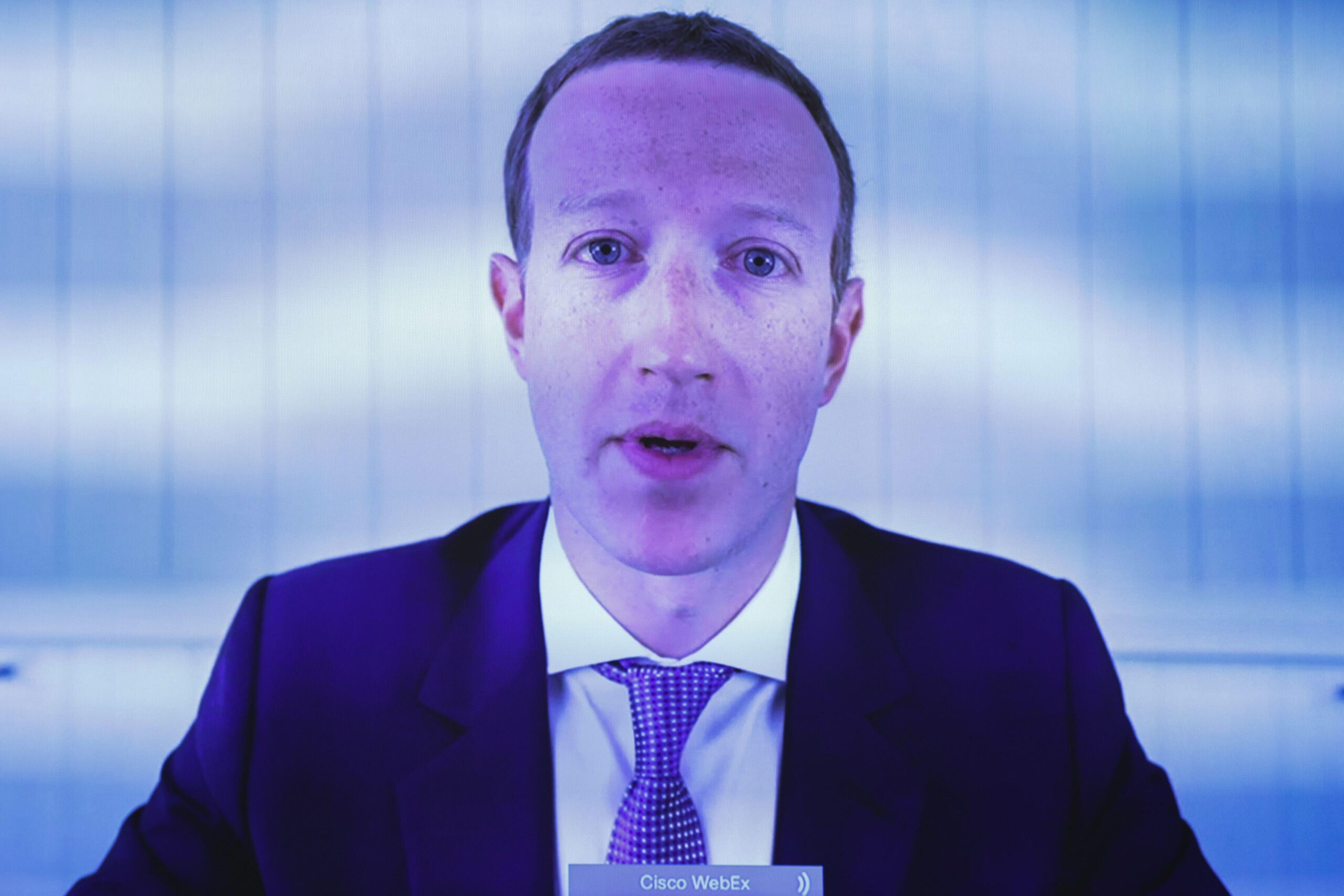 A disputa jurídica que encara o modelo de negócios das big techs. Foto de Zuckerberg