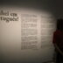 Exposição Sonhei em português!, com curadoria de Isa Grinspum Ferraz, no Museu da Língua Portuguesa.