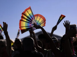 Brasília (DF), 06/07/2025 - Parada do Orgulho LGBTQIA+ de Brasília, na Esplanada dos Ministérios. Foto: Marcelo Camargo/Agência Brasil