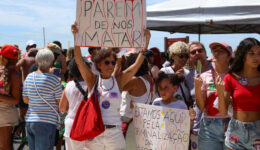 Ato unificado Dia Internacional da Mulher no Rio de Janeiro