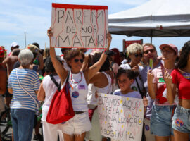 Ato unificado Dia Internacional da Mulher no Rio de Janeiro