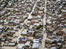 Huriccane Tomas Floods Streets of Gonaives, Haiti
