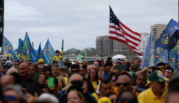 Lançamento da campanha eleitoral do candidato Flávio Bolsonaro