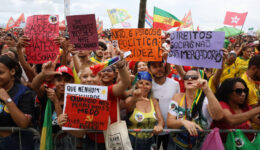 Ato pela Democracia em Copacabana