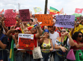 Ato pela Democracia em Copacabana